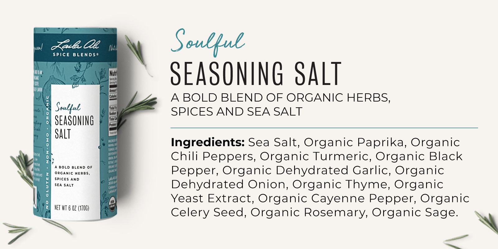 Laila Ali Soulful Seasoning Salt