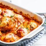 cheesy meatball casserole