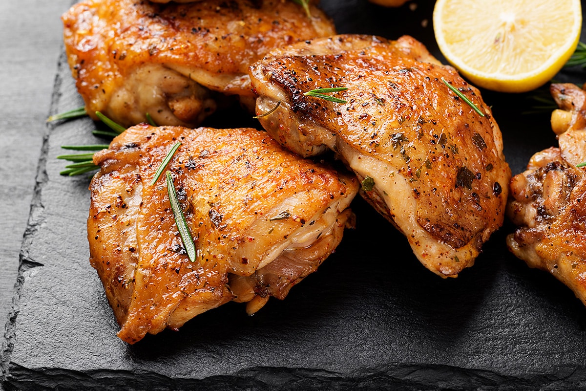 Citrusy Garlic Chicken Thighs Recipe - Laila Ali Lifestyle