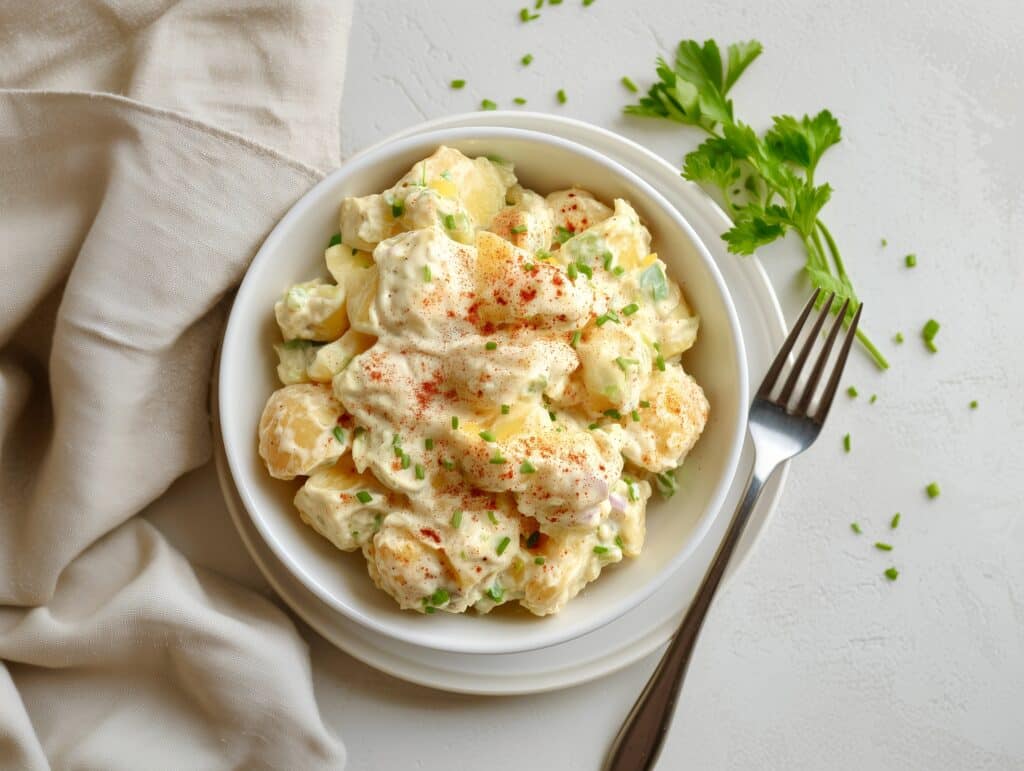 Creamy Ranch Vegan Potato Salad