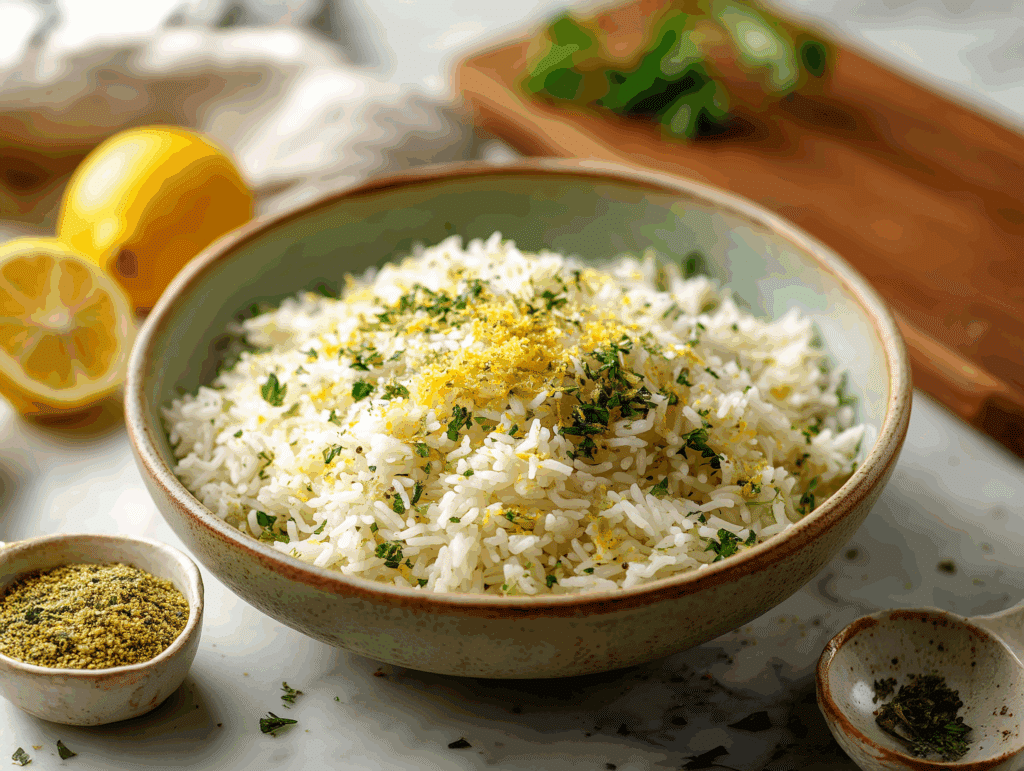 Lemon Citrus & Herb Rice.
