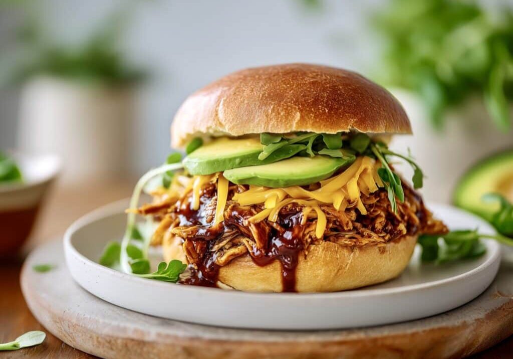 BBQ_JackfruitSandwicheswith Cheddar