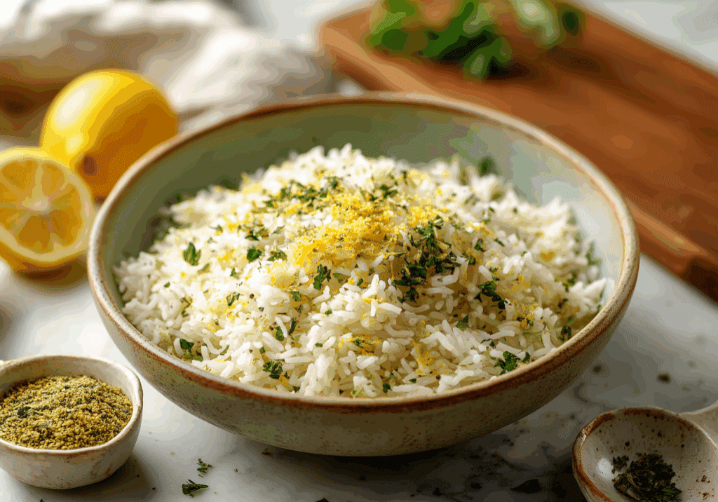 Lemon Citrus & Herb Rice.
